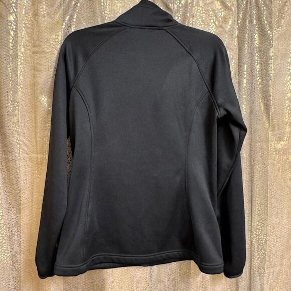 The North Face Womens Medium Black Canyon Flats Stretch Zip Fleece Jacket - Picture 2 of 8